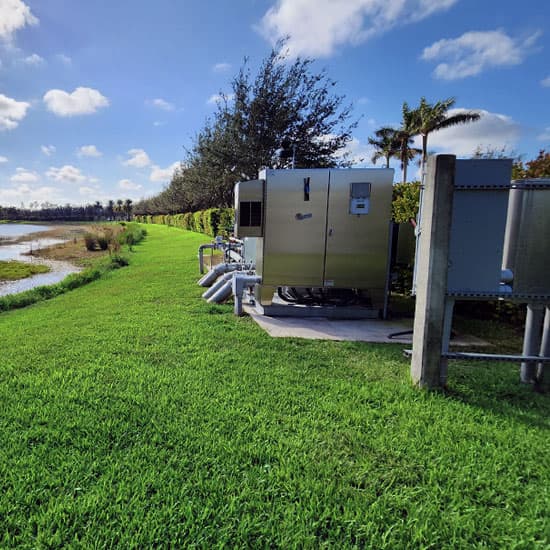 A Hoover Irrigation Pump Station installed at Riverstone