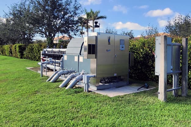 An Installed Hoover Irrigation Pump Station