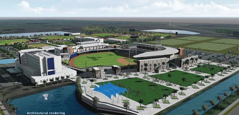 Alanta Braves Stadium 3d render